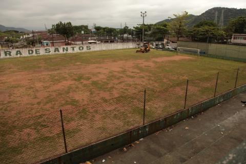 Campo do Pagão, em Santos, terá gramado sintético