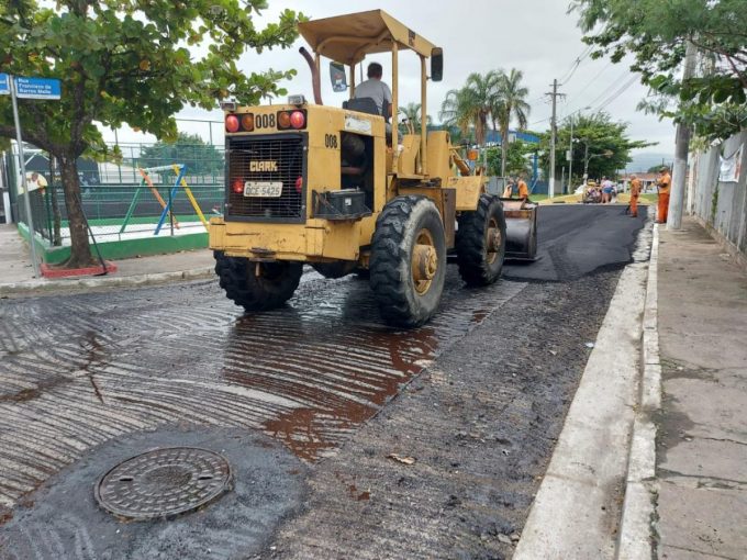 Obras diminuem risco de alagamento em via da Zona Noroeste em Santos