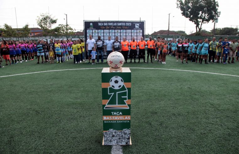 Comunidades dão início à Taça das Favelas em Santos