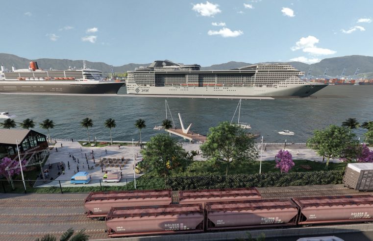 Área de antigos armazéns portuários se transformará em espaço cultural e de lazer
