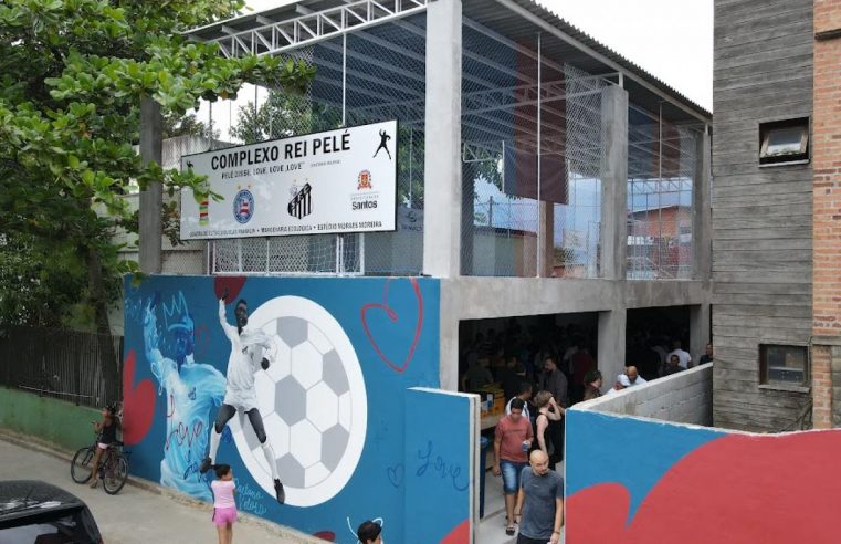Complexo Rei Pelé é inaugurado na Vila Gilda