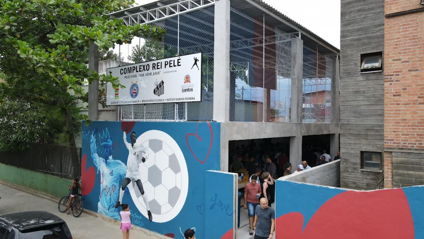 Complexo Rei Pelé é inaugurado na Vila Gilda