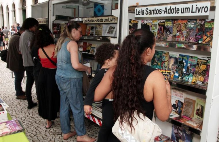 Leia Santos: livros de graça em diversos pontos da cidade