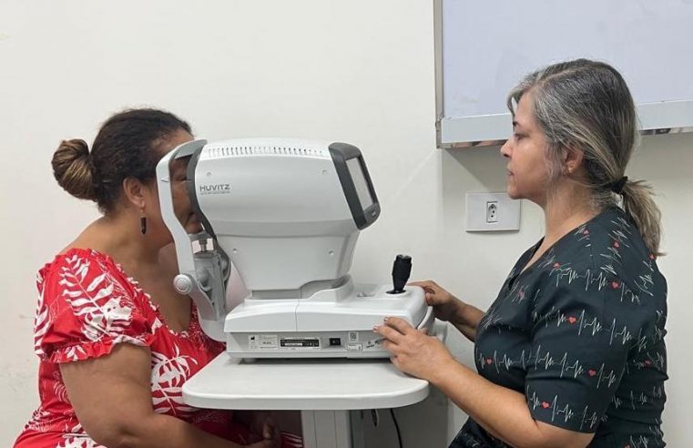 Mutirão na Zona Noroeste avalia quem precisa usar óculos