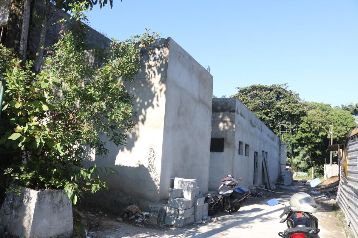 Hospital Veterinário Público de Santos avança e já tem 70% das obras concluídas