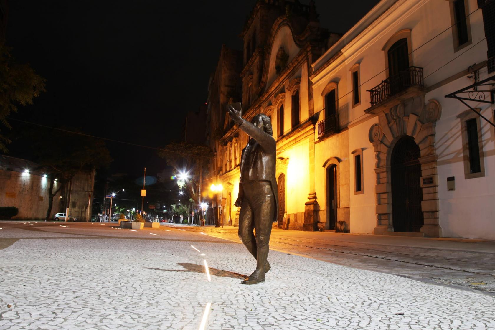 Santos se torna sede simbólica do governo paulista no aniversário de José Bonifácio