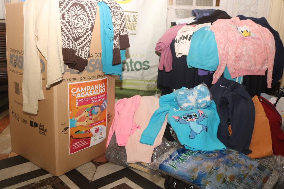 Campanha do Agasalho 2025 arrecada doações em mais de 20 pontos em Santos