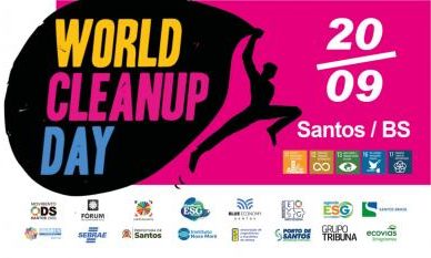 Baixada Santista se mobiliza para o Dia Mundial da Limpeza