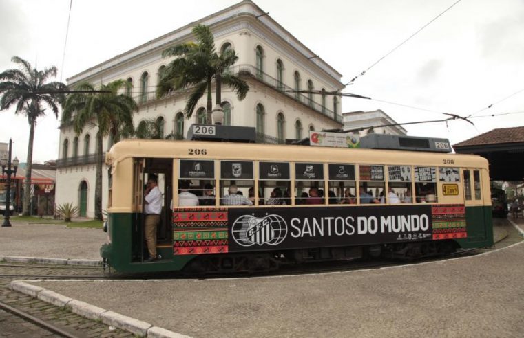 Linha Turística do Bonde de Santos celebra 25 anos de história e tradição