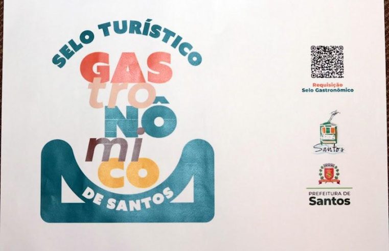 Santos lança Selo Turístico Gastronômico para valorizar identidade cultural e atrair visitantes