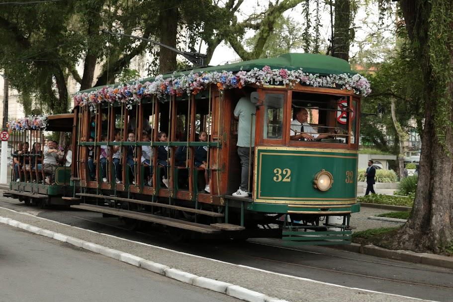 Santos celebra aniversário da Linha Turística do Bonde com realidade aumentada