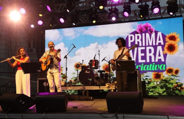 Primavera Criativa colore o Centro Histórico de Santos com flores, arte e gastronomia