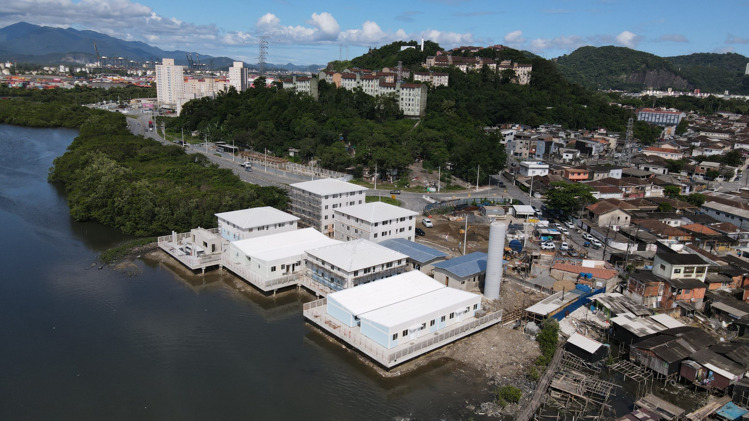 Santos inicia plano de saneamento no Dique da Vila Gilda