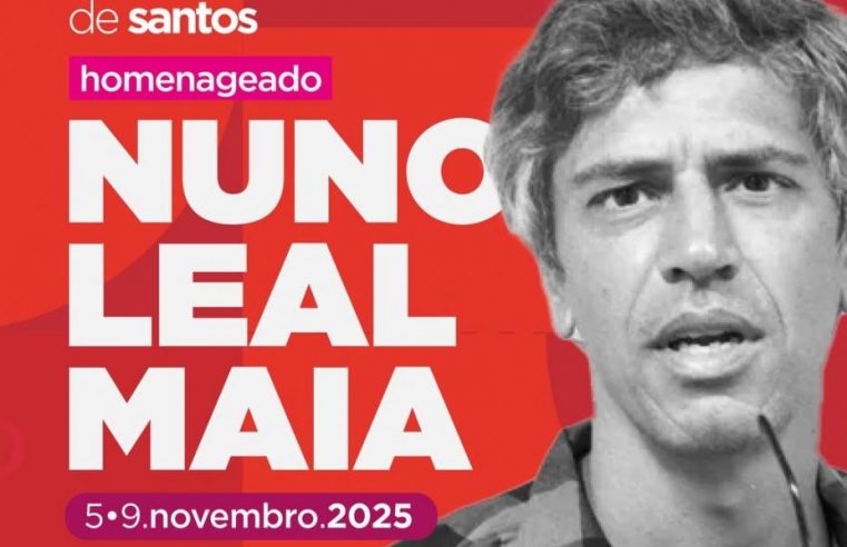Curta Santos 2025 estreia no Teatro Guarany com homenagem a Nuno Leal Maia