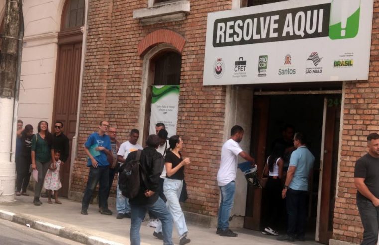 Mutirão de Emprego em Santos realiza 195 entrevistas para 160 vagas