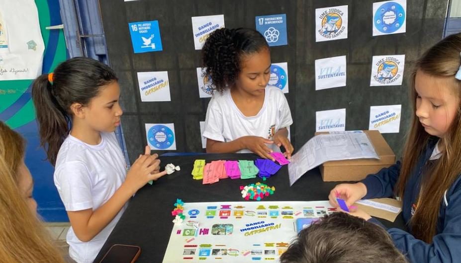 Escola da Área Continental de Santos se destaca com projetos ligados aos ODS