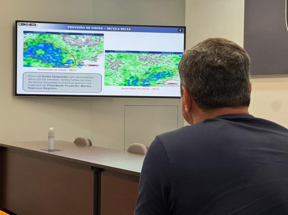 Santos reforça atenção para chuvas intensas e ventos fortes na virada do ano