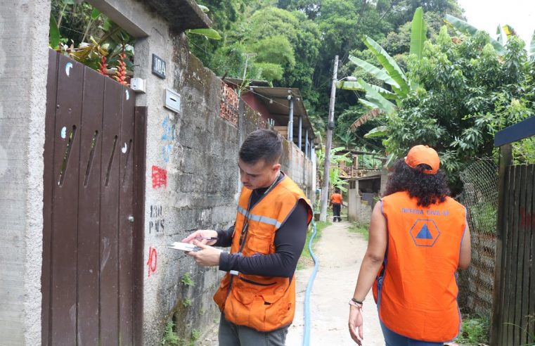 Santos inicia Plano Preventivo de Defesa Civil com visitas a áreas de risco