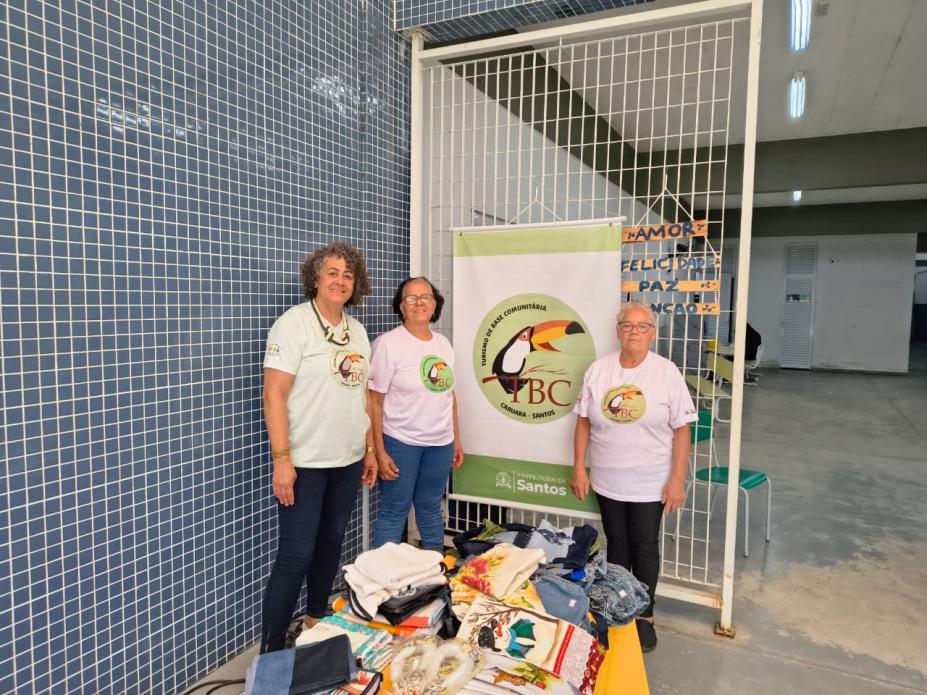 Moda circular em Santos valoriza mulheres do Caruara