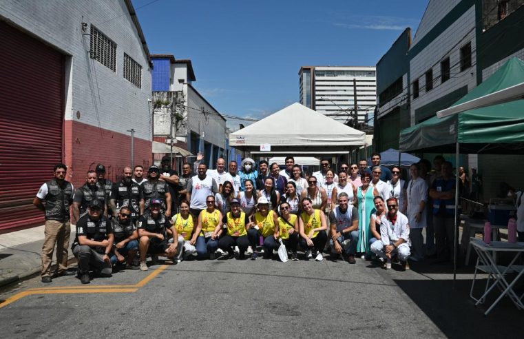 Médicos do Mundo realiza mais de 100 atendimentos em ação humanitária no Paquetá