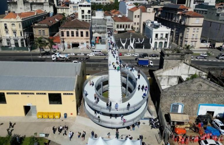 Passarela Porto-Cidade terá interdição parcial para obras