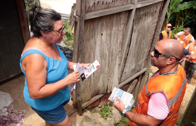 Defesa Civil de Santos realiza simulado com nova sirene de alerta na Vila Progresso