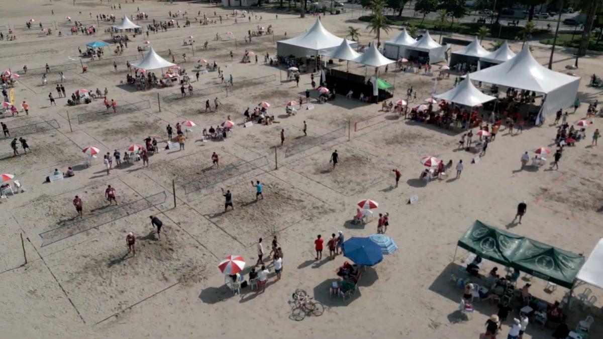 Santos Open Beach Tennis 2026 confirma edição na Praia do Gonzaga