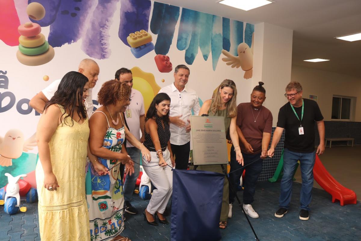 Escola Irmã Maria Dolores ganha nova sede moderna em Santos